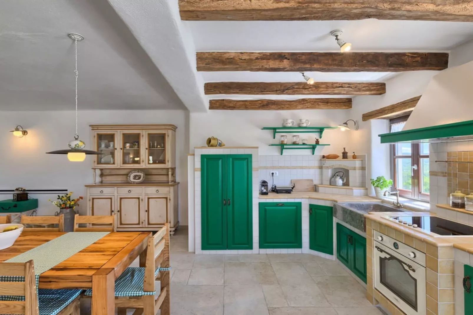 Authentic Villa Banić - Four Bedroom Villa With Pool-Keuken
