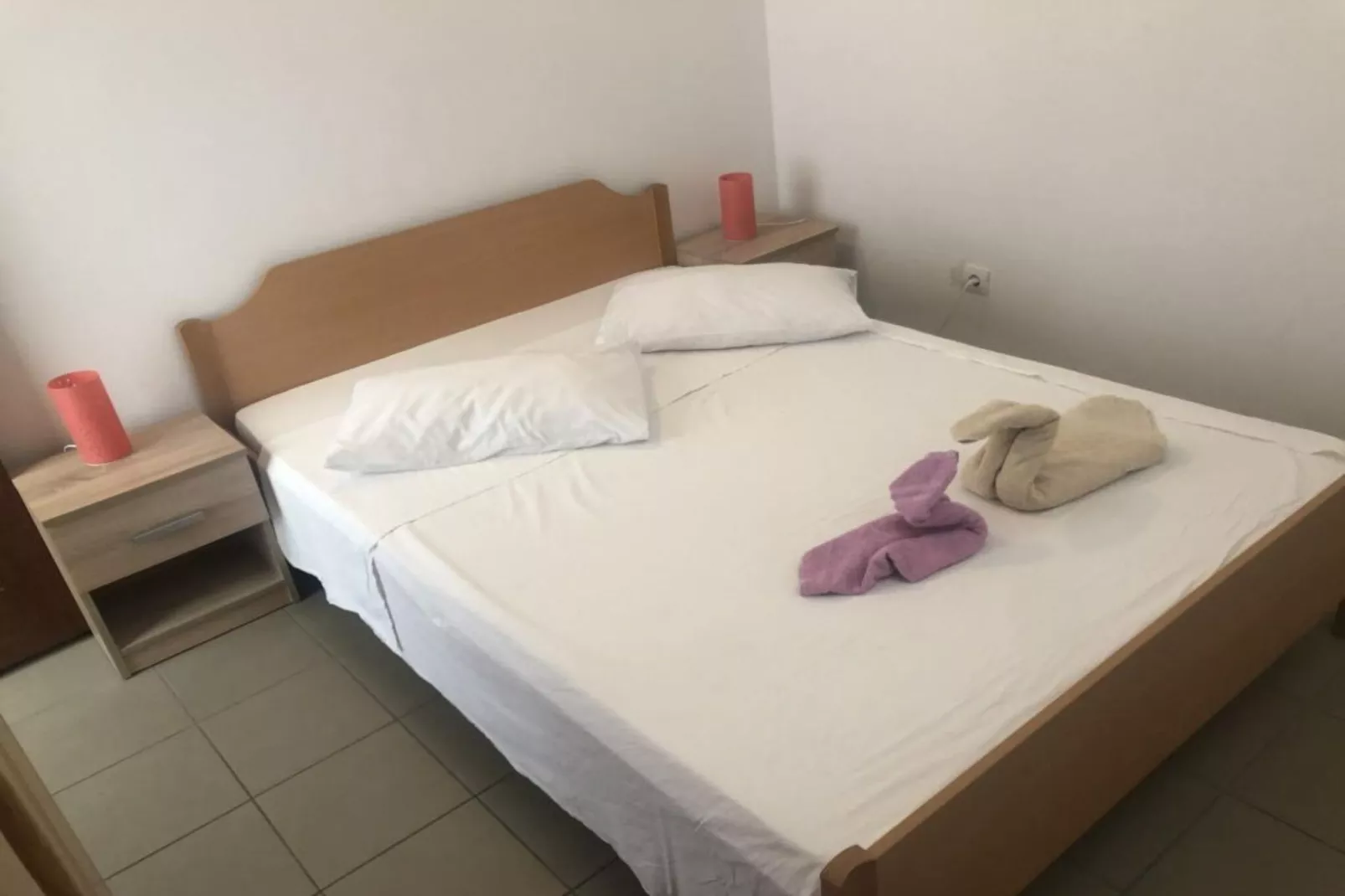 Apartmani Villa Borzic - One Bedroom Apartment with Terarce and Sea View 2-Plitvice-Slaapkamer