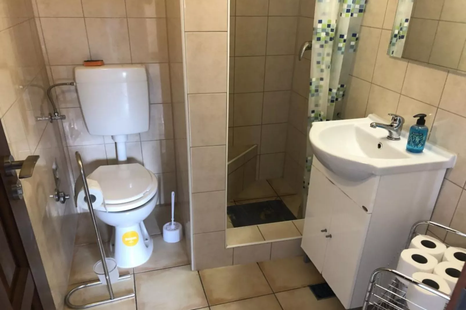 Apartmani Villa Borzic - One Bedroom Apartment with Terarce and Sea View 3-Dubrovnik-Badkamer