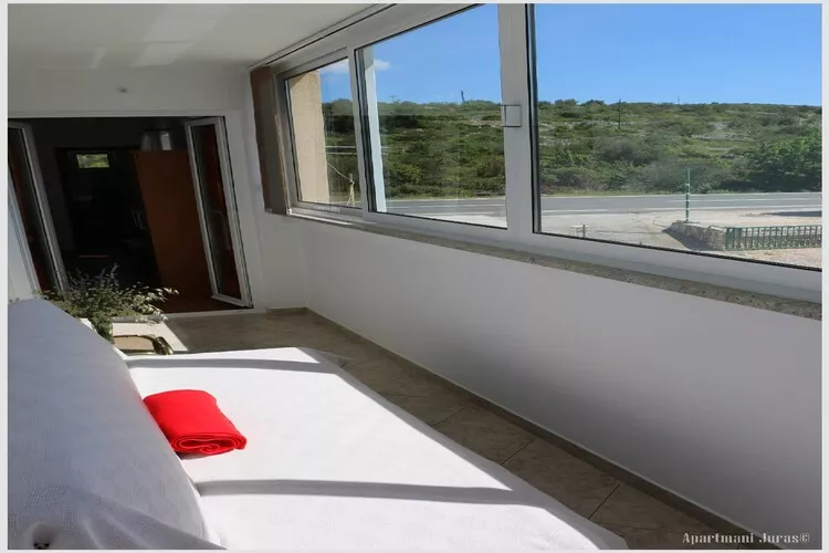 Apartments Juras - Studio Apartment with Loggia (Ana)-Terrasbalkon