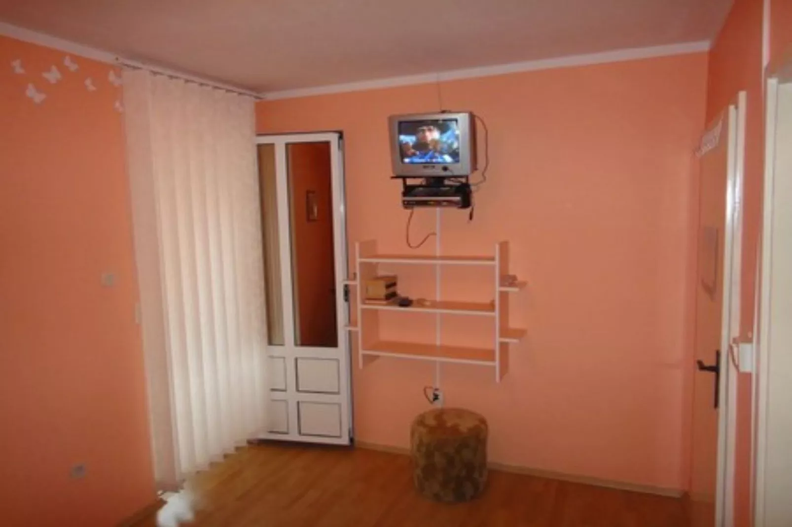 Seafront Apartments Pretner - Studio Apartment with Balcony and Sea View-Slaapkamer