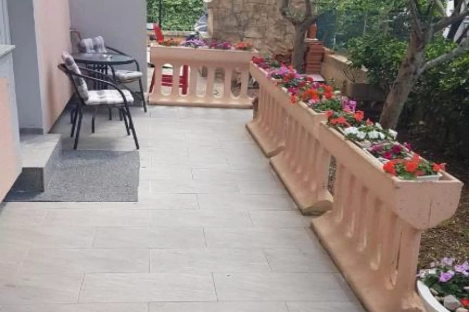 Modern Apartments in Zadar with Private Terrace - One Bedroom Apartment with Terrace-Terrasbalkon