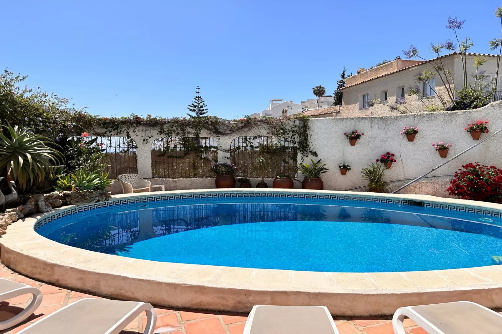 Chimenea 15 Private Pool and Parking by Casasol-Zwembad