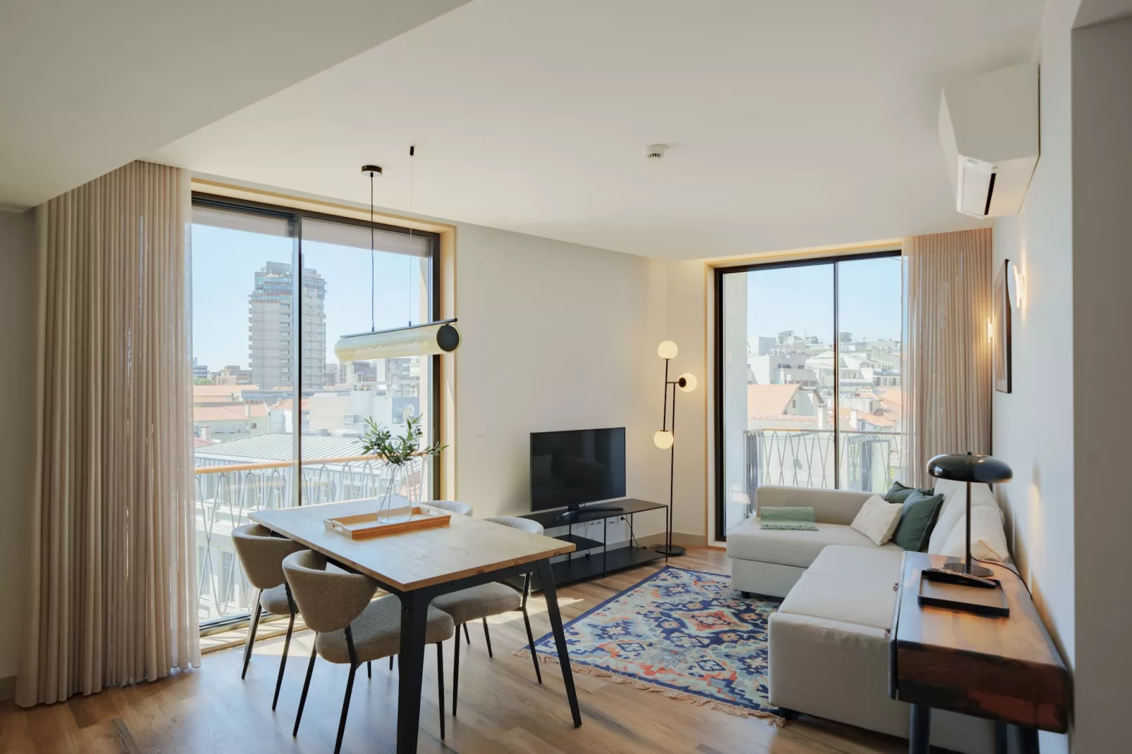 Feel Porto Firmeza Coworking & Flat 1.3-Woonkamer