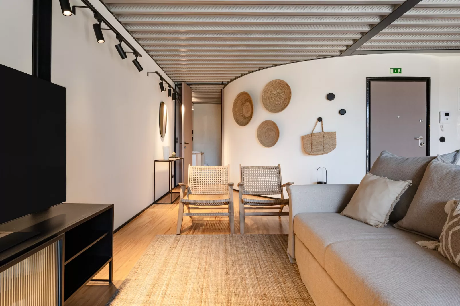 Feel Porto Matosinhos City Flat IV-Woonkamer