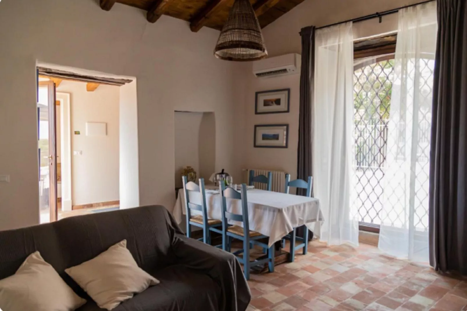 Appartamento La Cantina Villa di campagna-Woonkamer