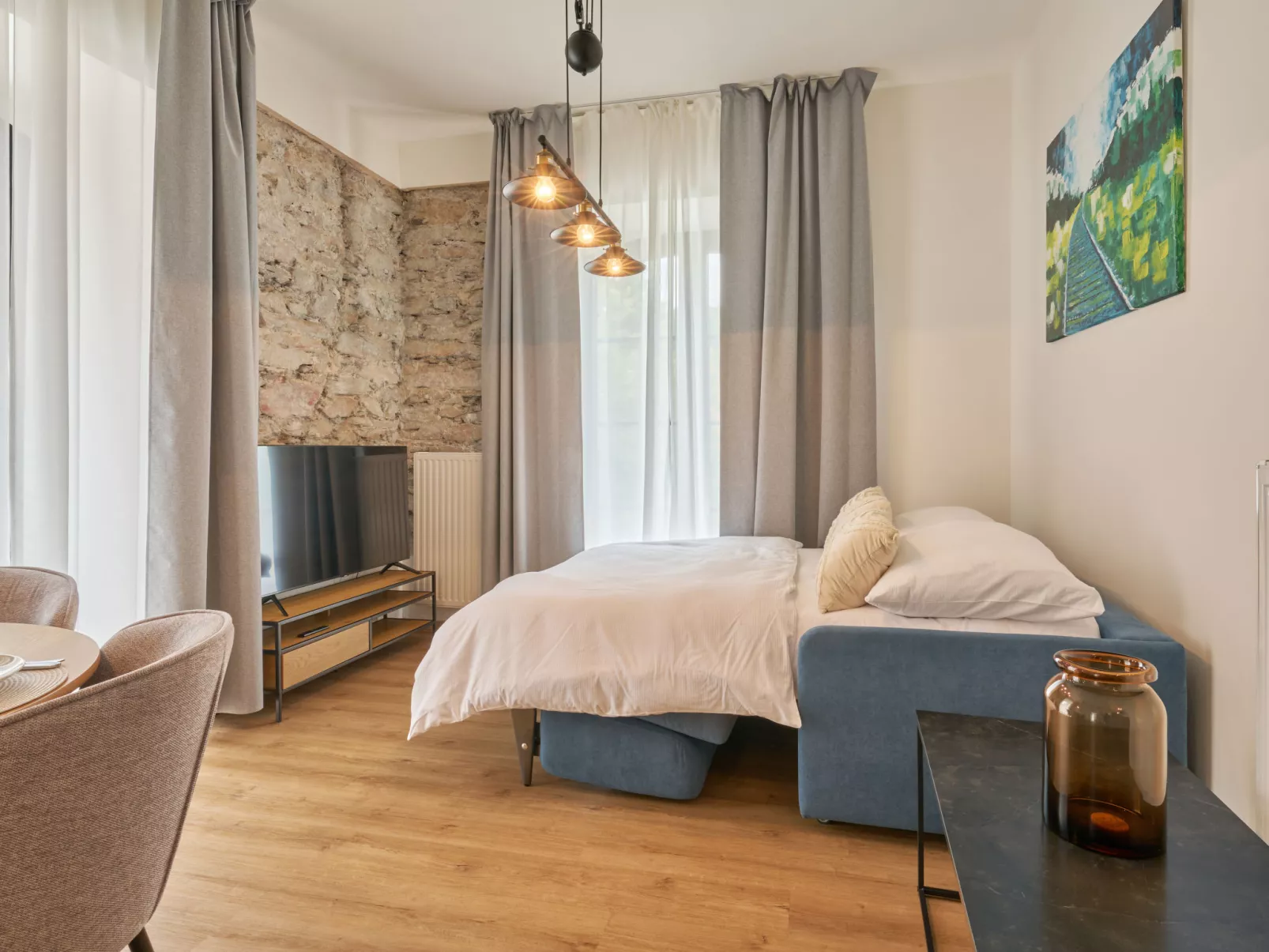 Luxury Mountain Home with large terrace-Binnen