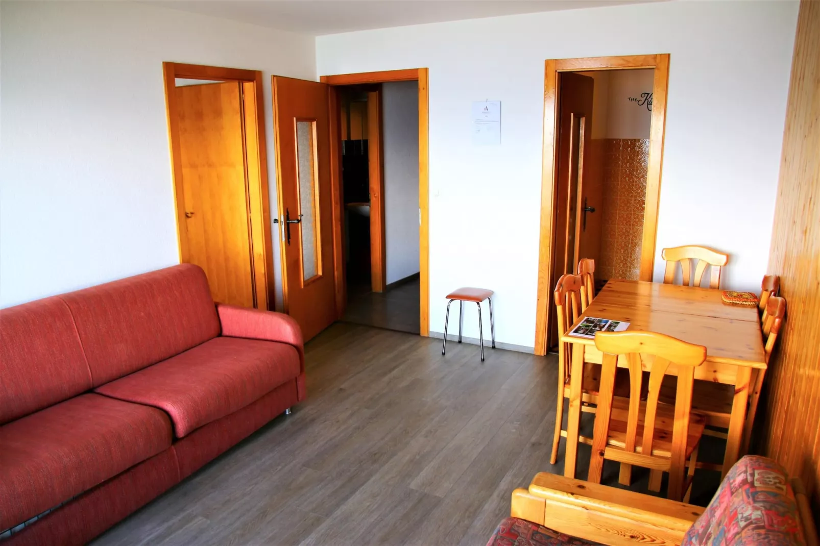 Mont-Rouge E 012 - VIEW apartment 6 pers-Woonkamer