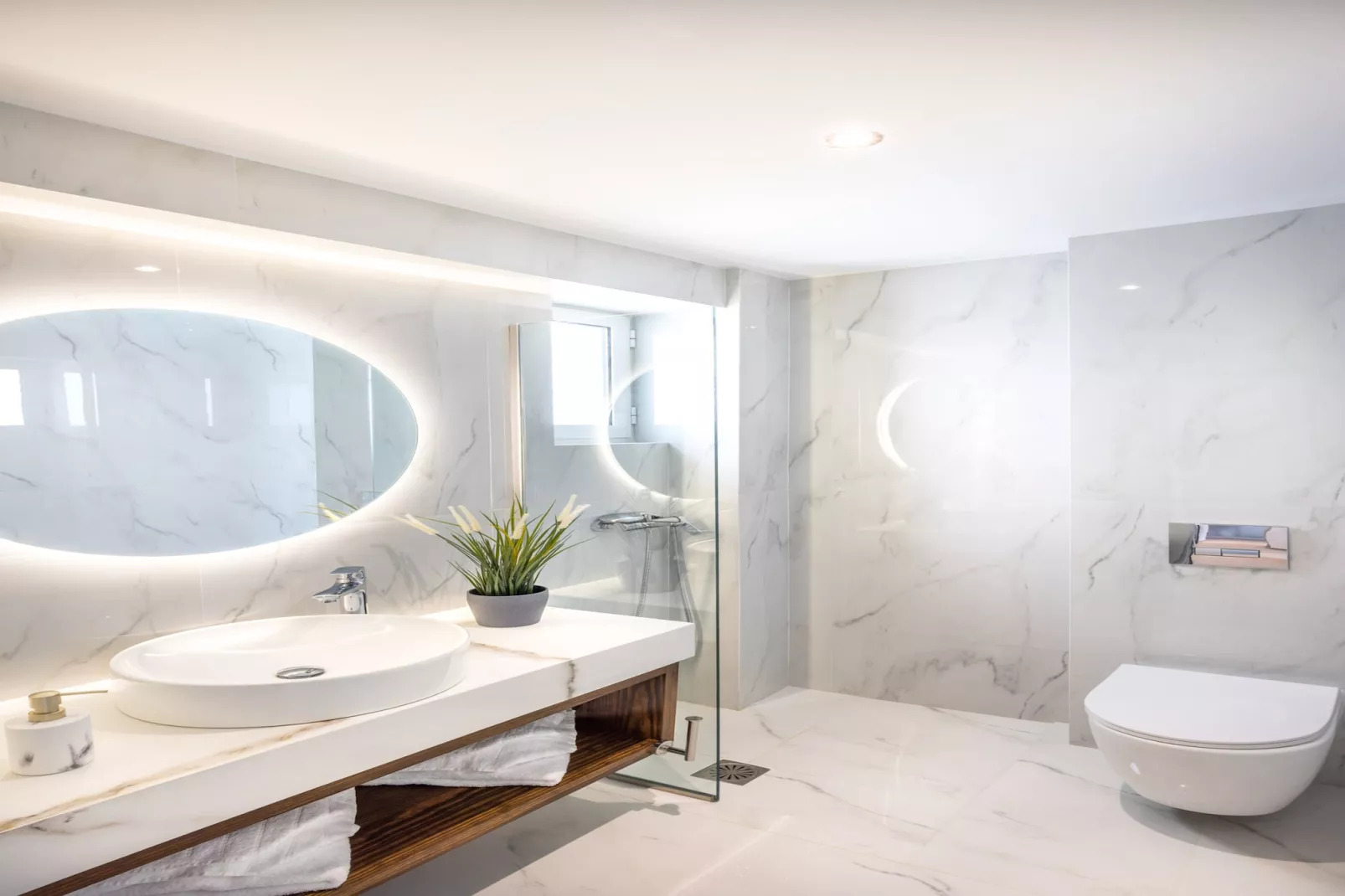 Creta Sun, 111 Studio City View-Badkamer