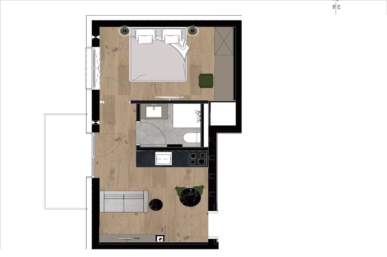 Appartements Gipfelglück 6-Niet-getagd