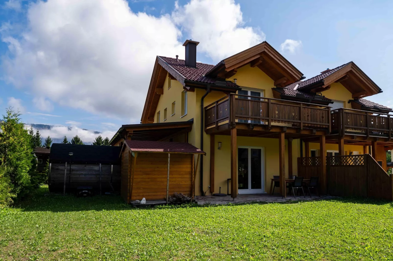 Ferienhaus Seltschach-Buitenkant zomer