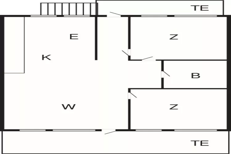 4 persoons vakantie huis in Aabenraa-Plattegrond