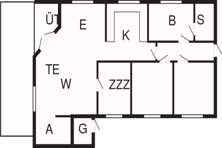Gezellig toevluchtsoord met sauna -- By Traum Ferienwohnungen-Plattegrond