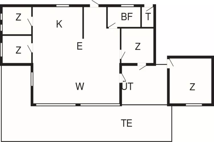 8 persoons vakantie huis in Hadsund-By Traum-Plattegrond