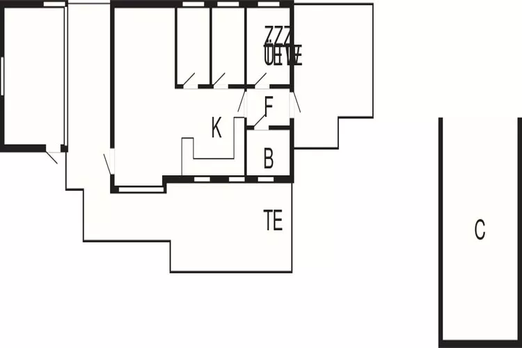 6 persoons vakantie huis in Thyholm-By Traum-Plattegrond