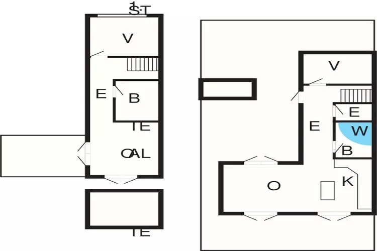 6 persoons vakantie huis in Thyholm-By Traum-Plattegrond