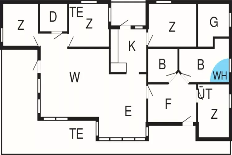 10 persoons vakantie huis in Fjerritslev-By Traum-Plattegrond