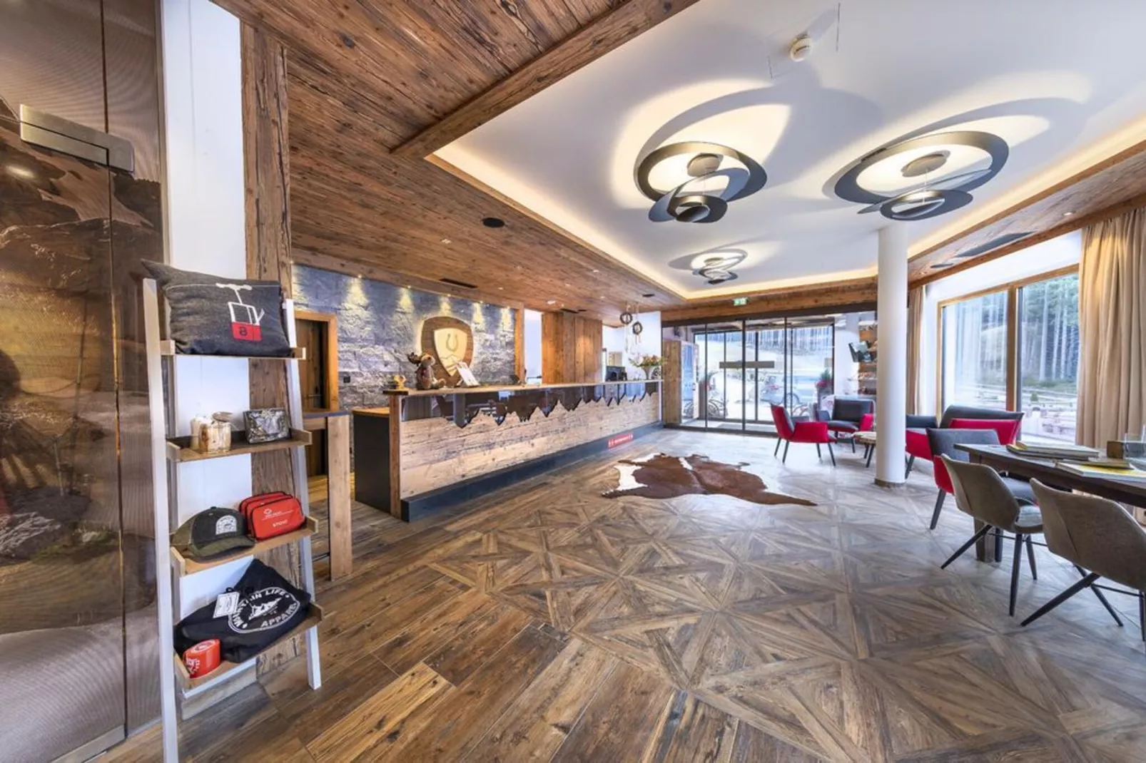 Nationalpark Chalet Hohes Aderl-Hal-ontvangst