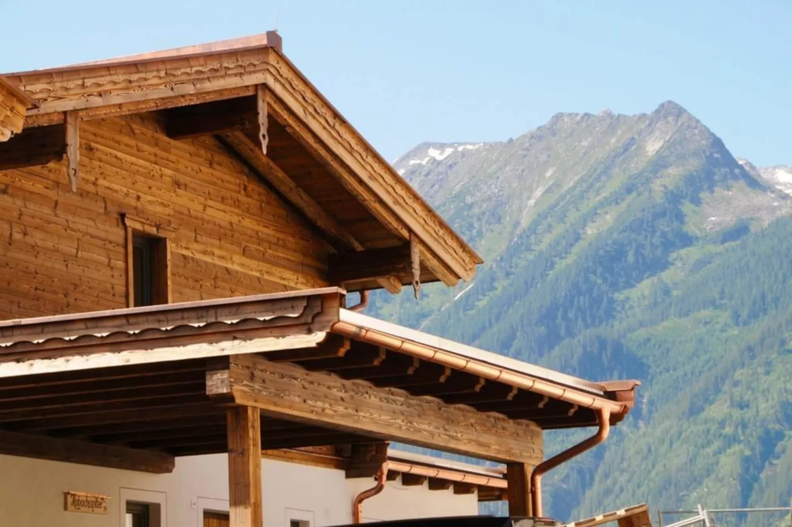 Nationalpark Chalet Habachspitze-Buitenkant zomer