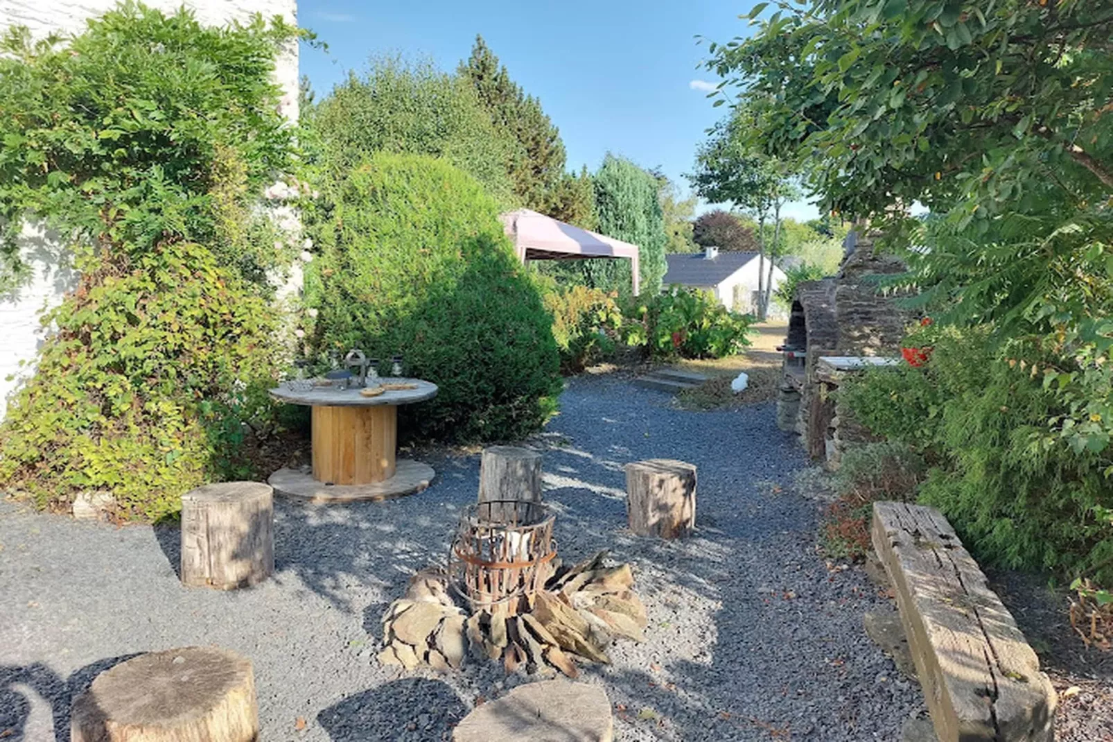 Le Domaine des Arts-Tuinen zomer