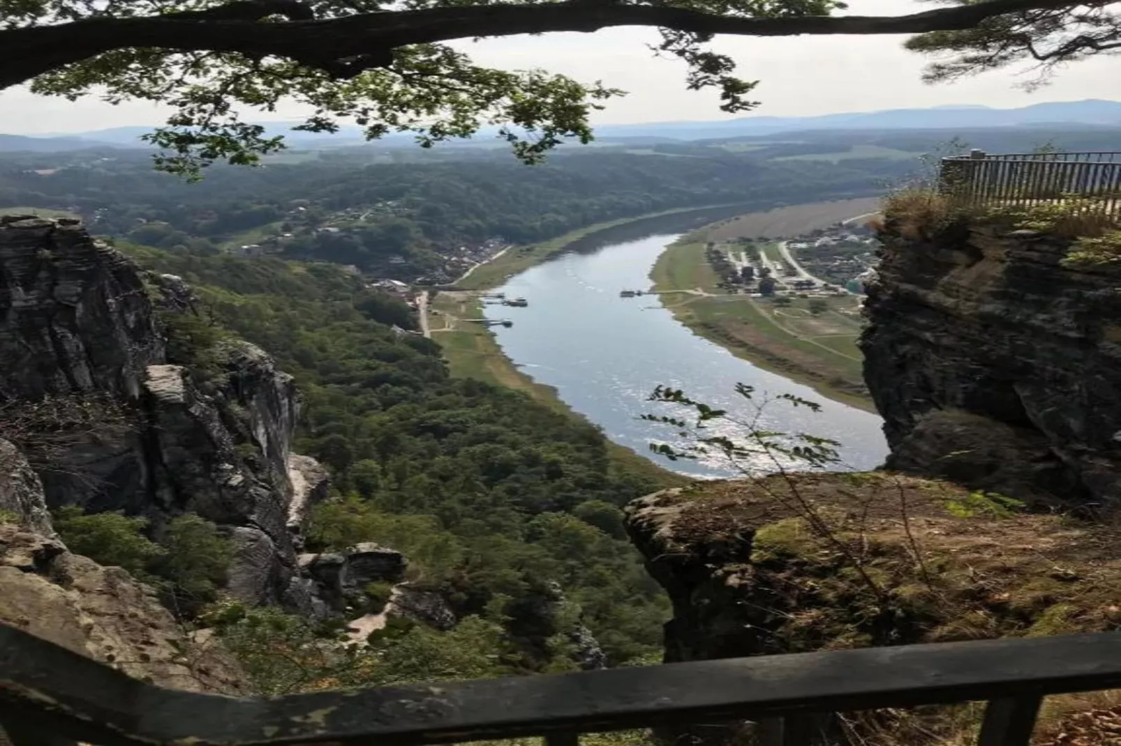 Lilienstein-Gebieden zomer 5km