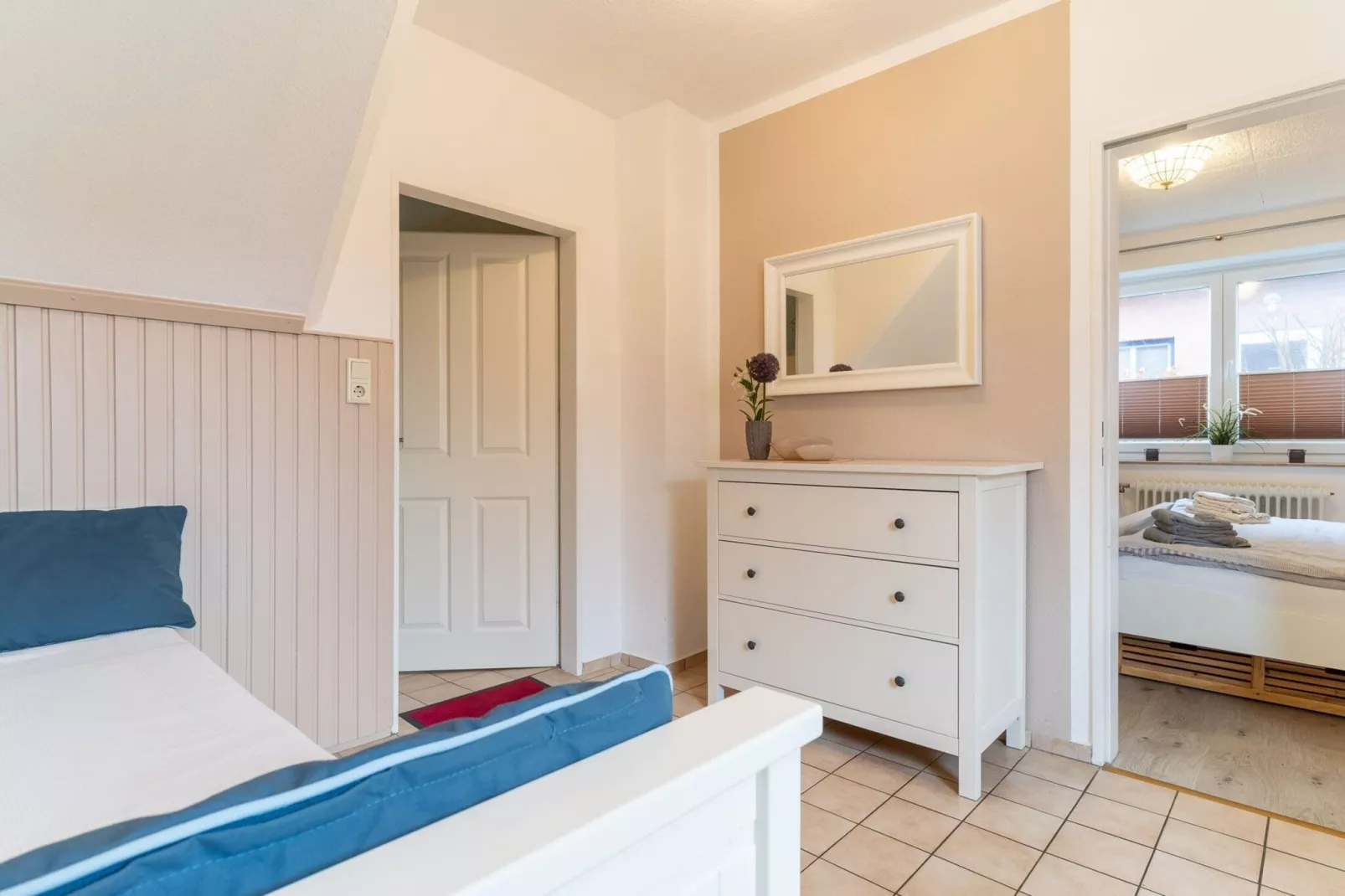 Ferienwohnung Springfloot 1 - 3 Personen-Slaapkamer