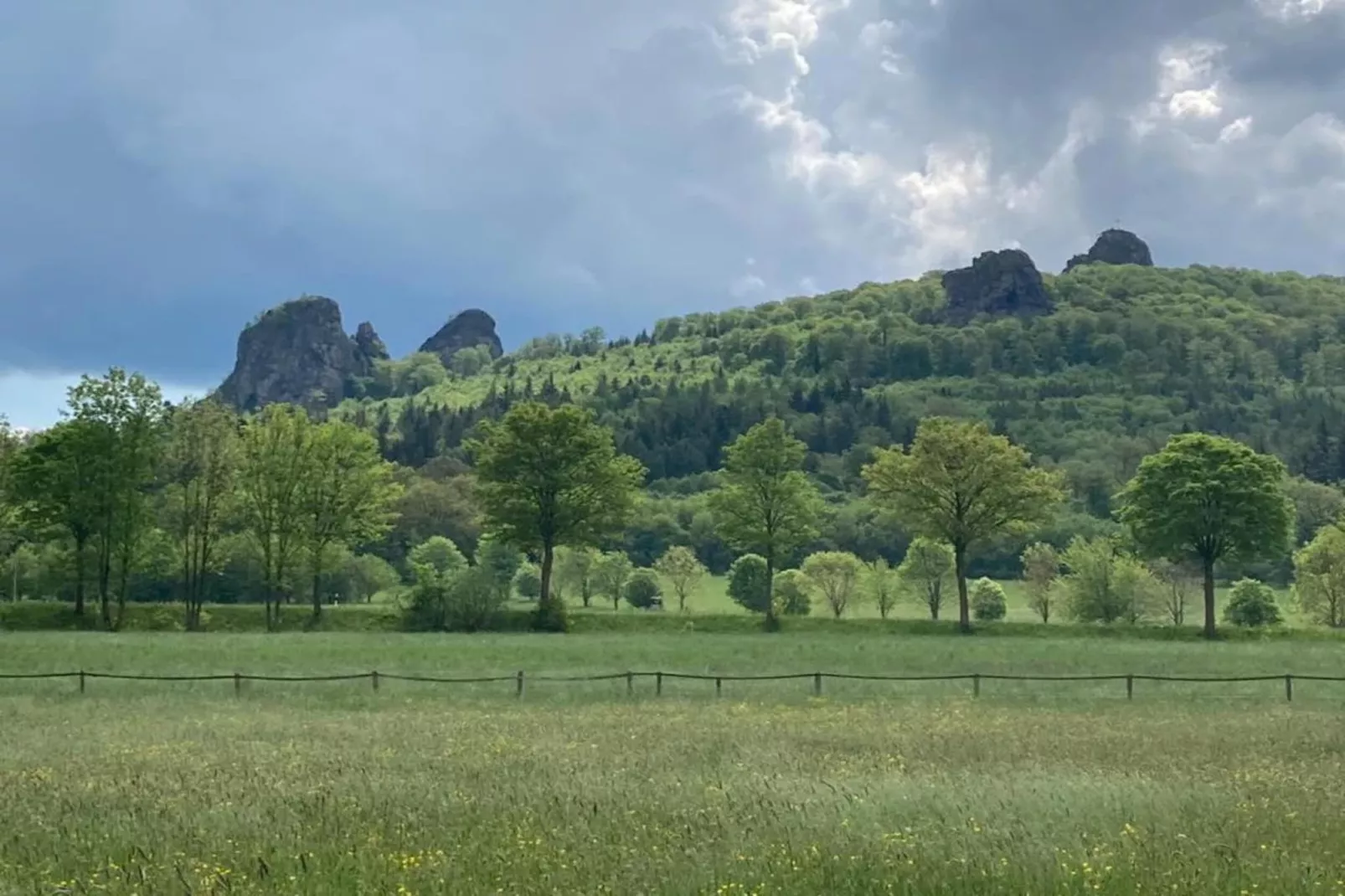 Sauerland-Gebieden zomer 5km