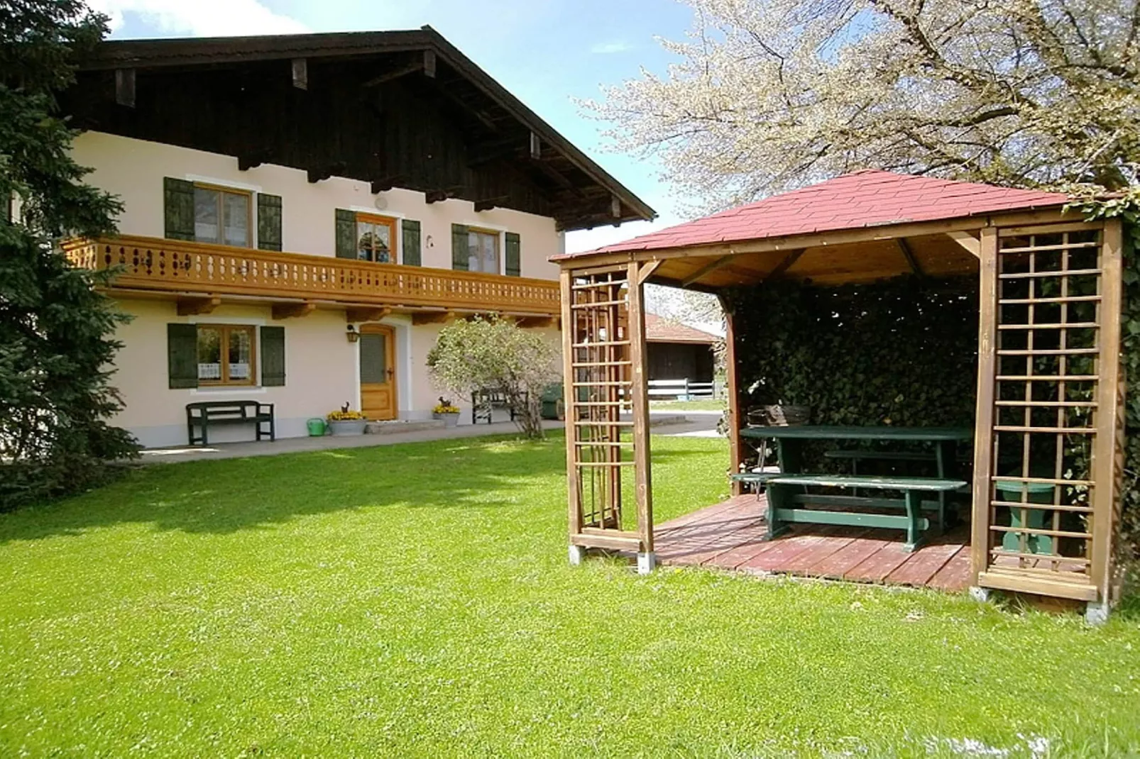 Im Bauernhaus-Terrasbalkon