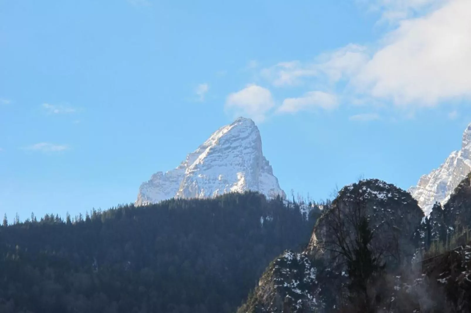 Im Chiemgau-Gebied winter 20km