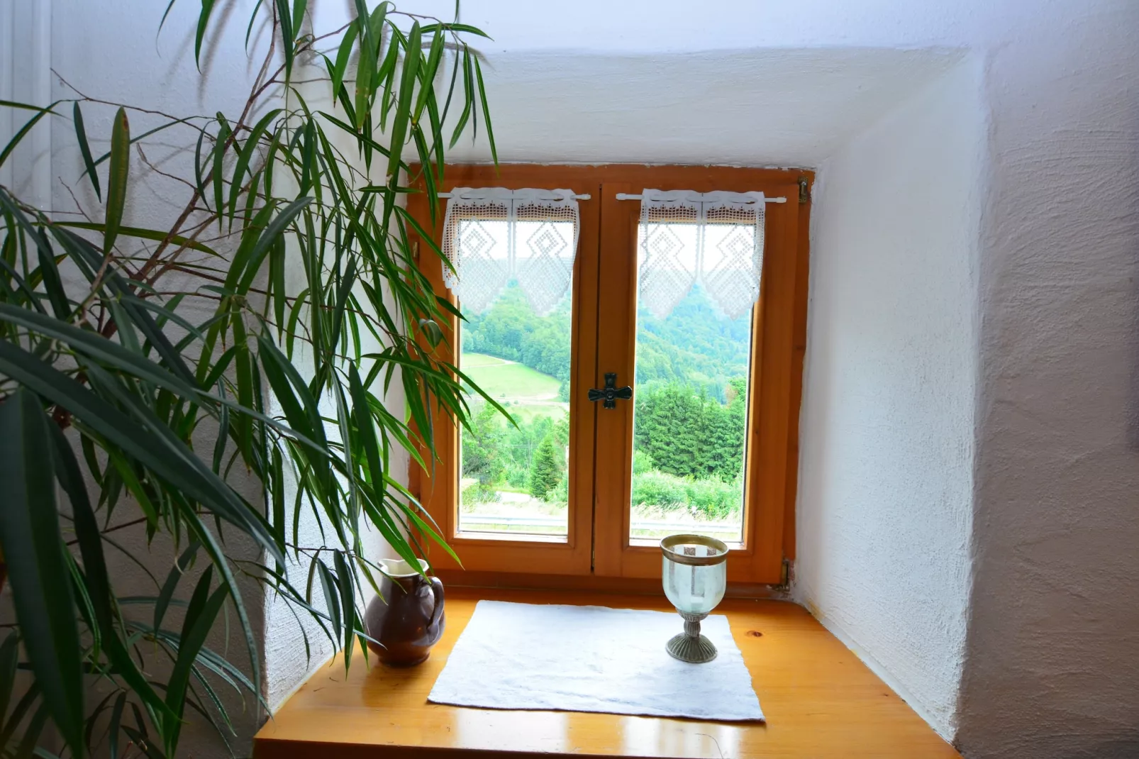 Ferienhaus Weitblick-Uitzicht zomer
