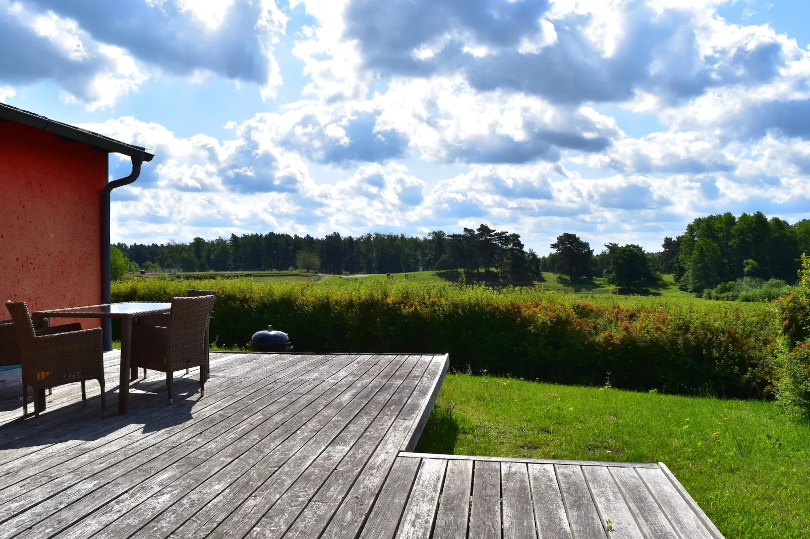 Ferienhäuser Inselblick / Ferienhaus 1 60 qm-Terrasbalkon