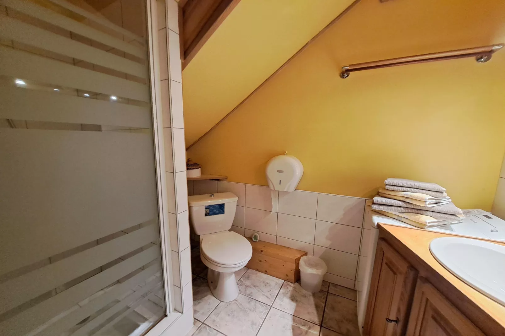 Holiday farm Kindwiller / Type C - Maison 75 qm-Badkamer