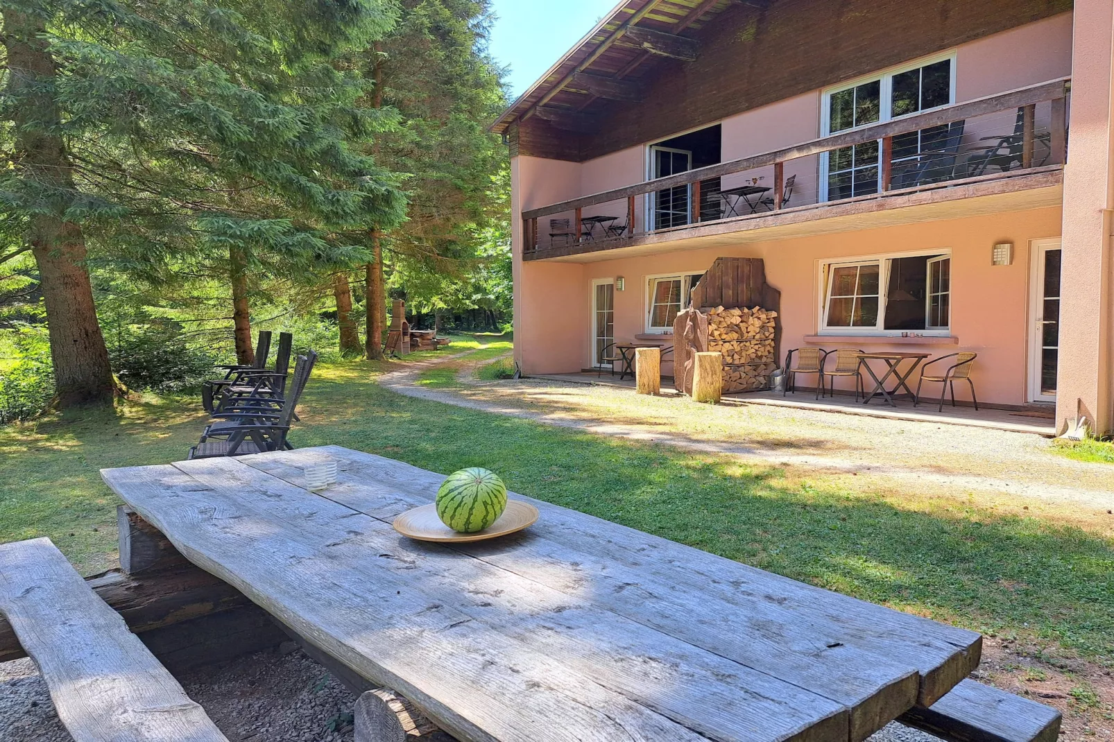 Holiday flats Forellenhof Dabo // Typ C 7 Pers 110 qm-Exterieur winter