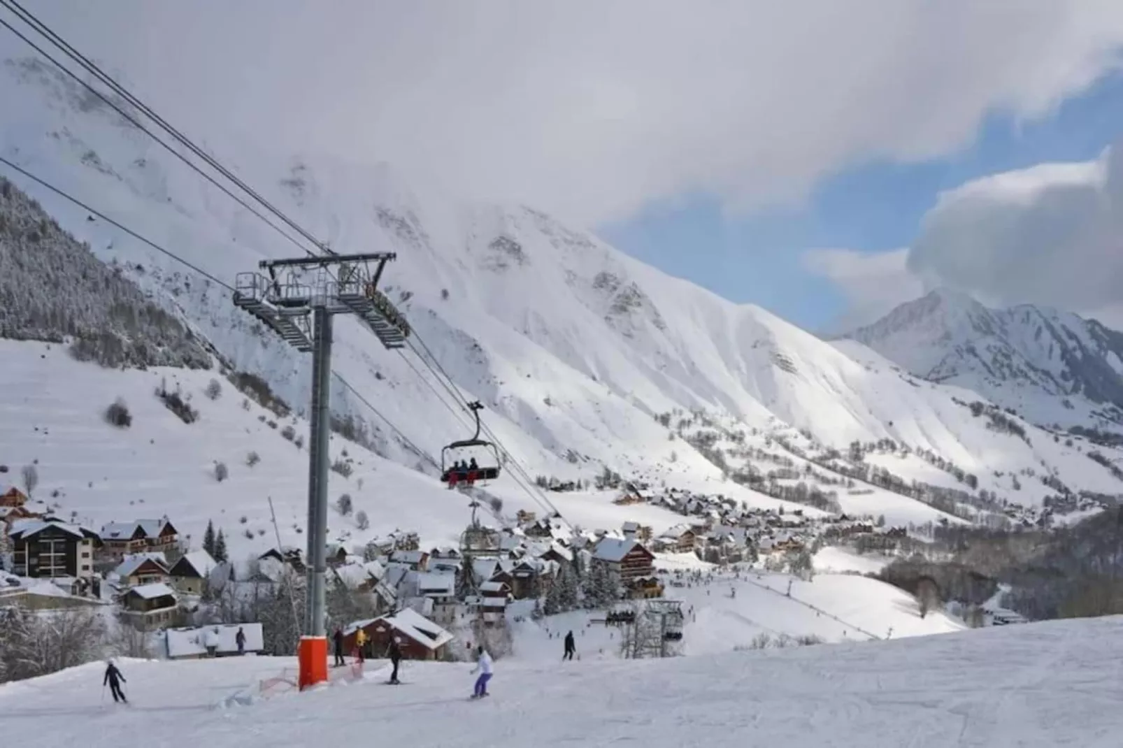 Les Chalets de l'Arvan II 2-Gebied winter 20km