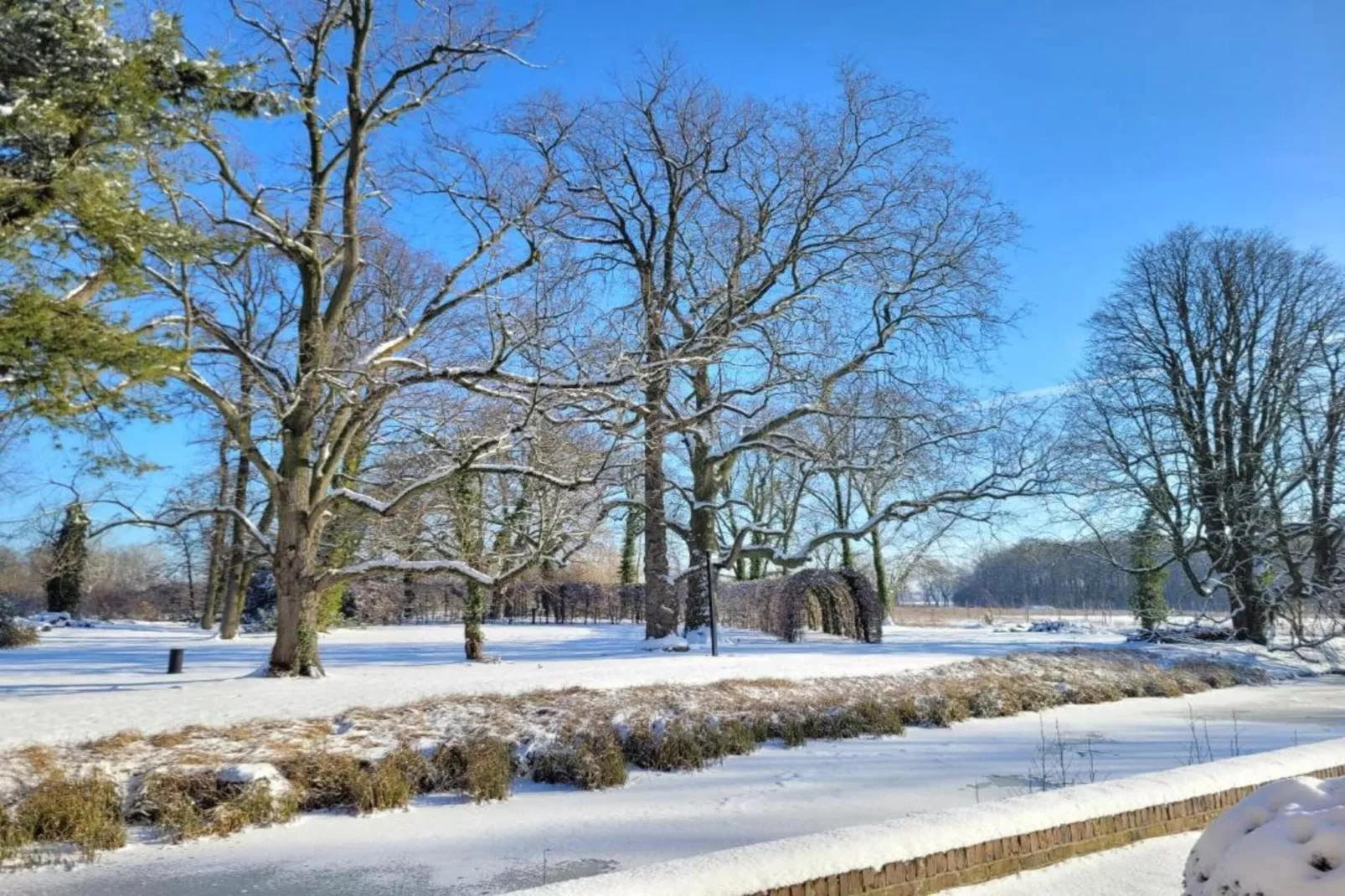 Vakantiewoning De Linge-Gebied winter 20km