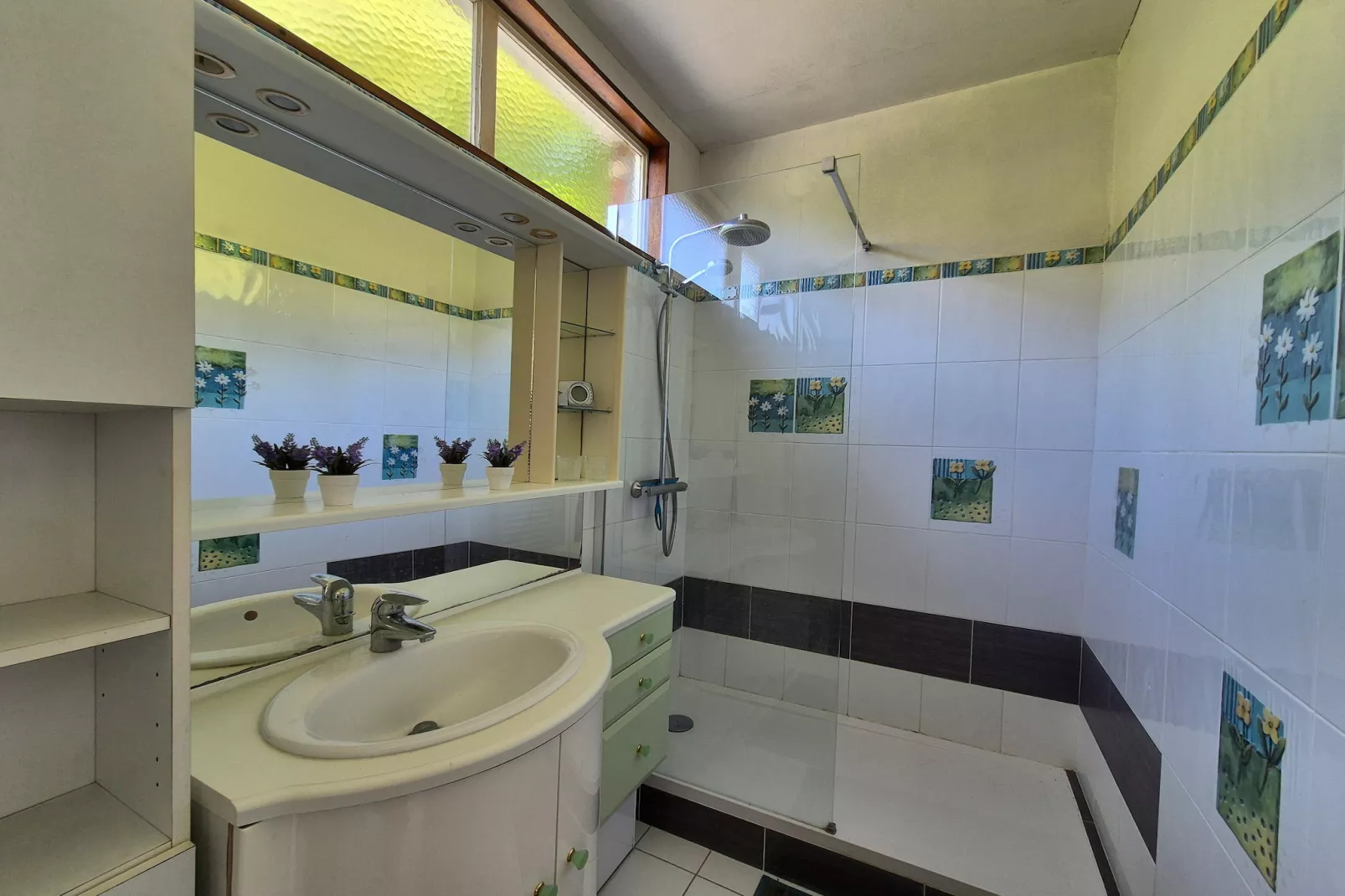 Holiday flat Fécamp-Badkamer