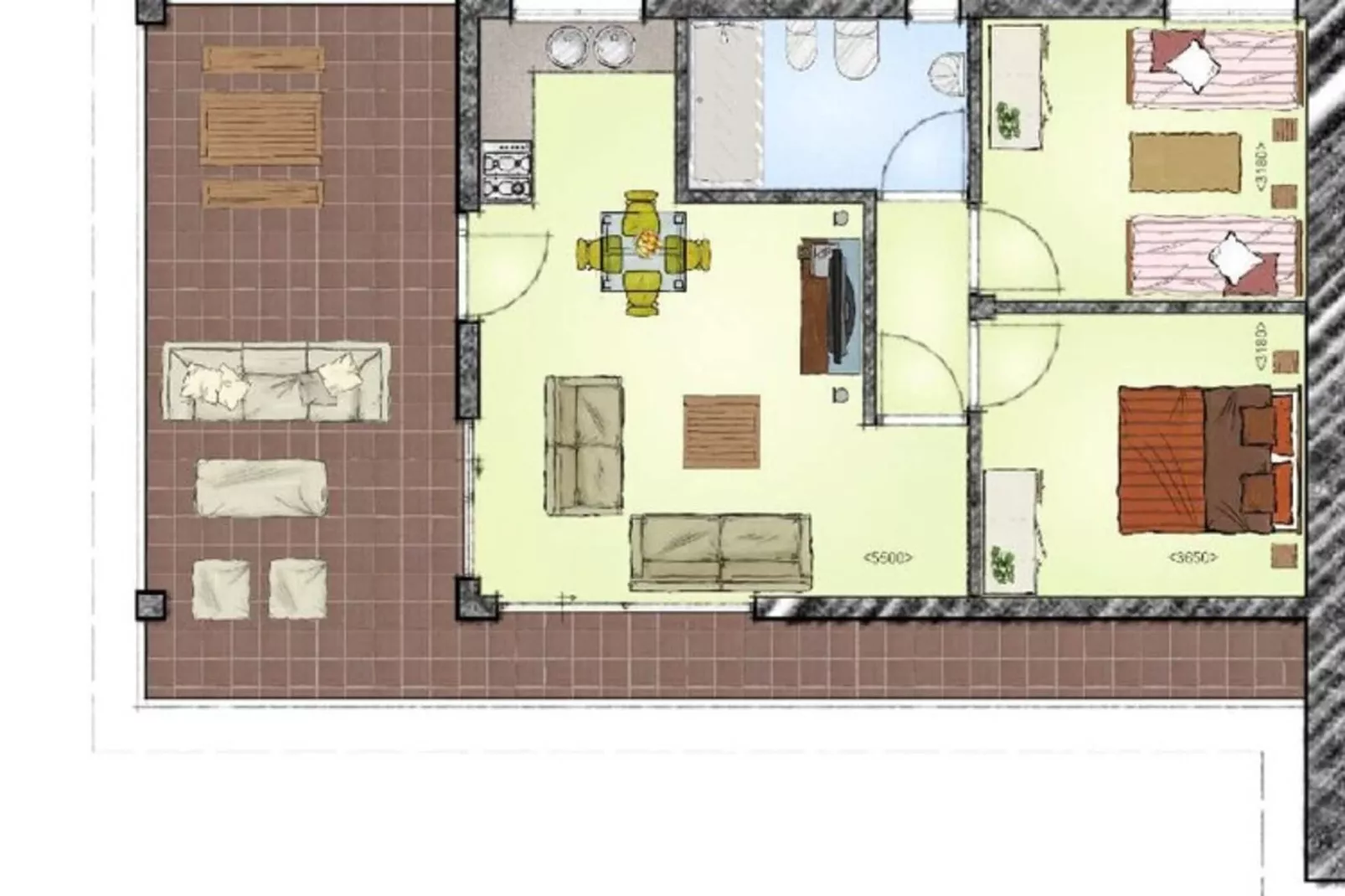 Casa Covas-Plattegrond