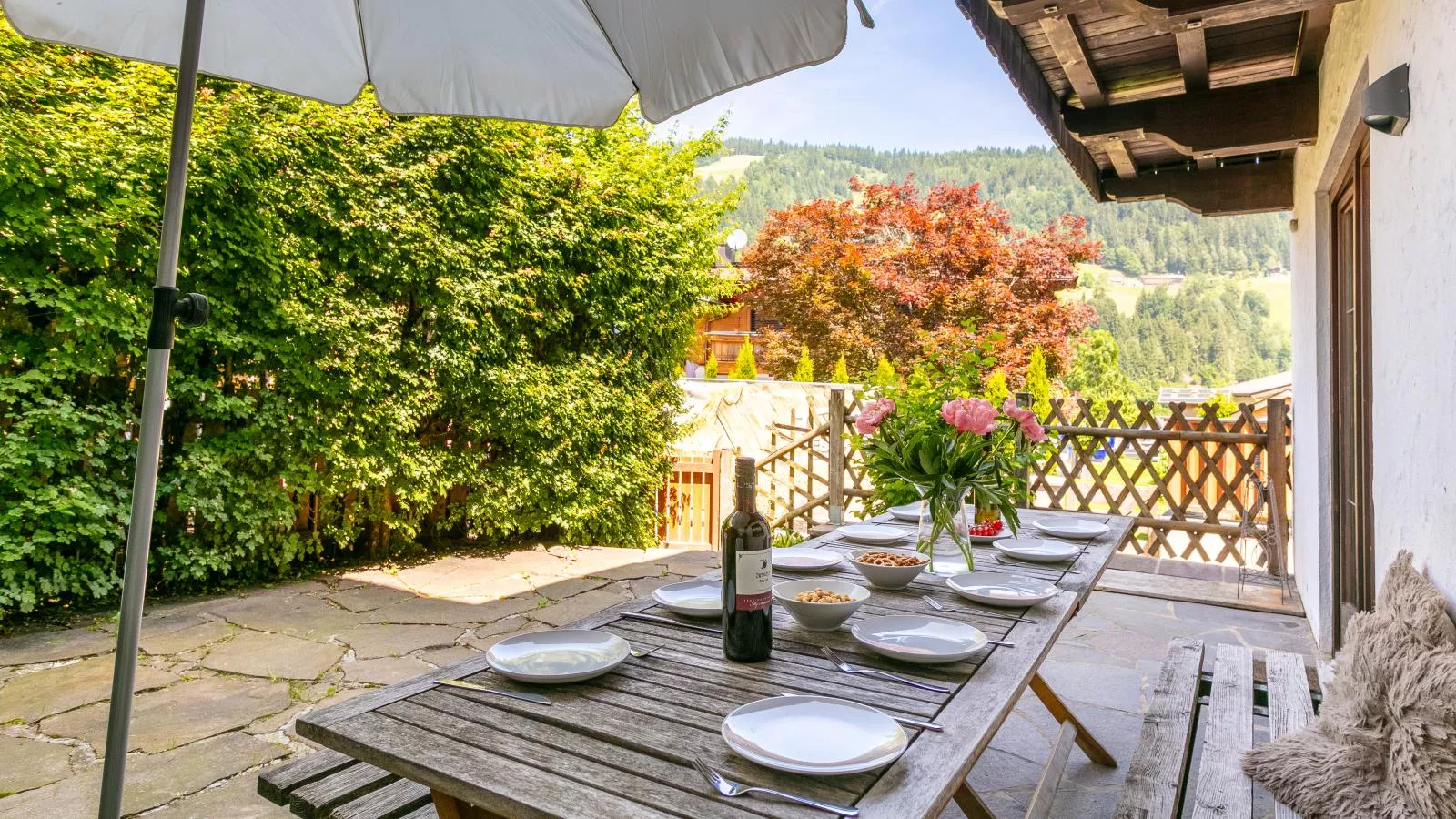 Fleckalm-Terrasbalkon