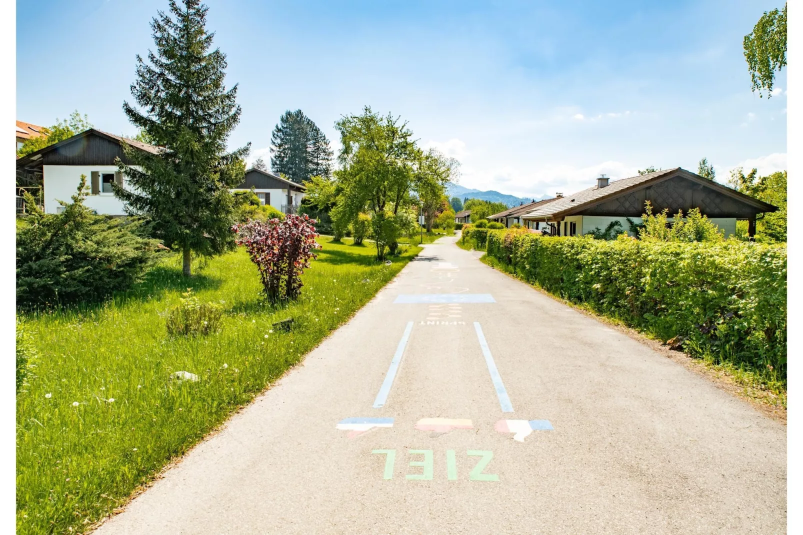 Feriendorf Weissensee-Gebieden zomer 1km