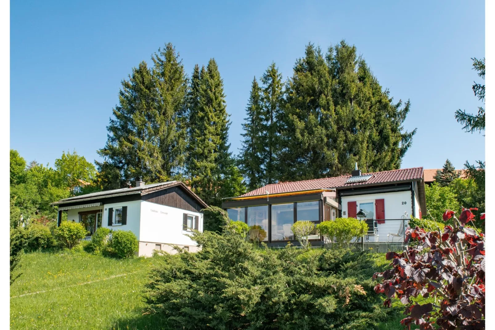 Ferienhaus Weissensee-Buitenkant zomer