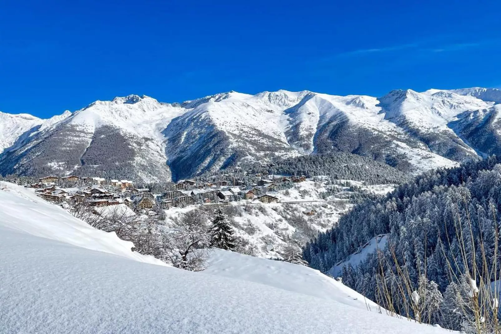 Le Mont d'Auron 1-Gebied winter 20km