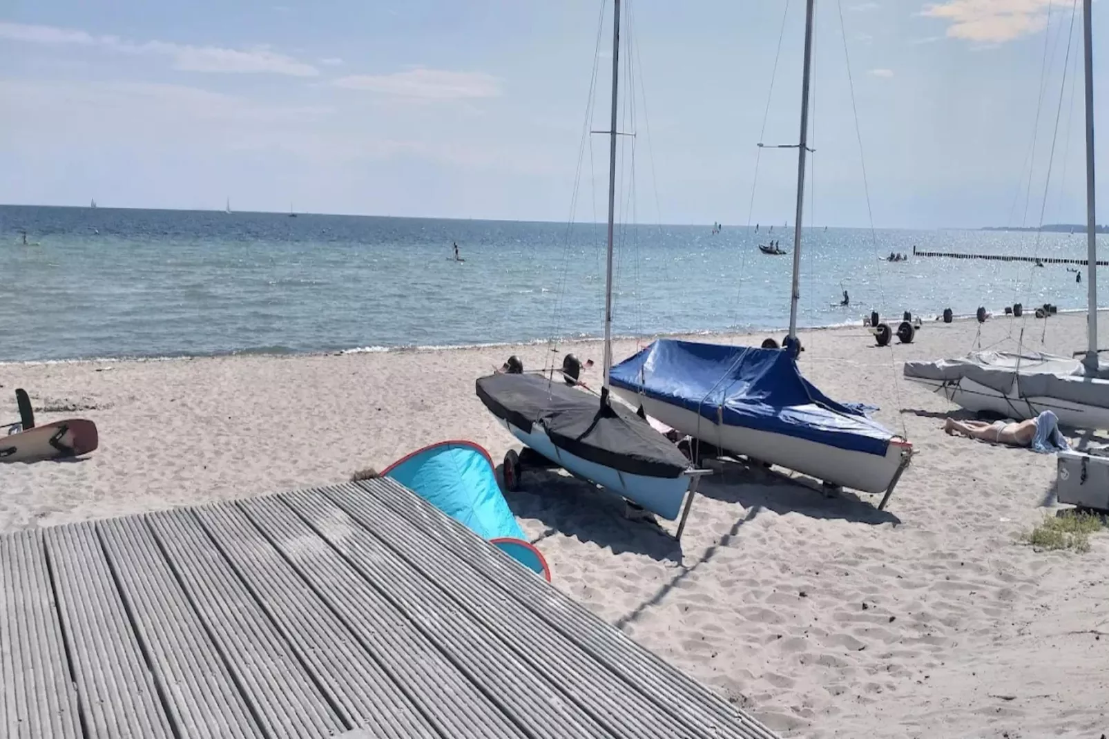 Nr4 Müritzsee 2 Personen-Gebieden zomer 5km