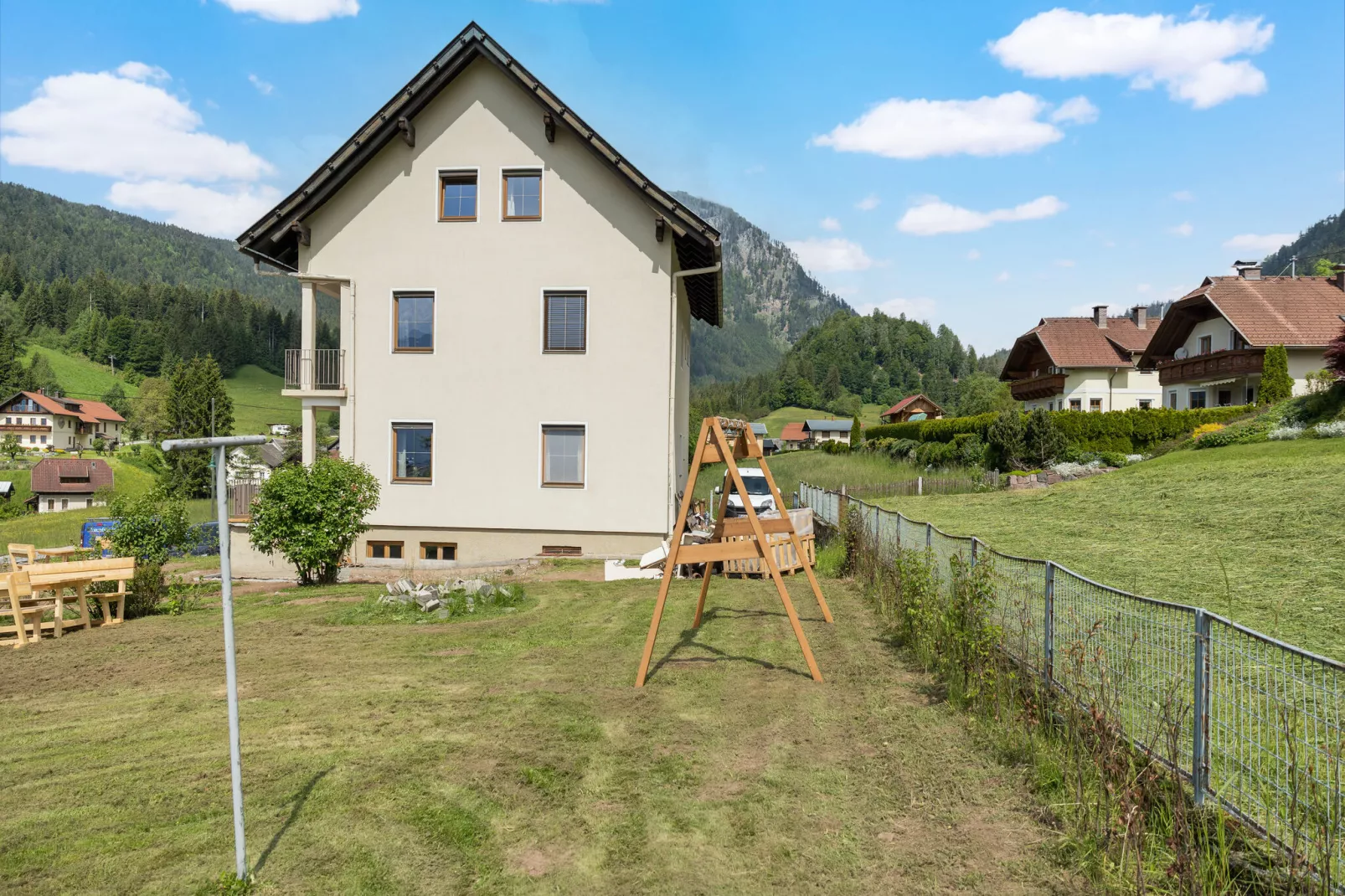 Haus Jukbichl-Buitenkant zomer