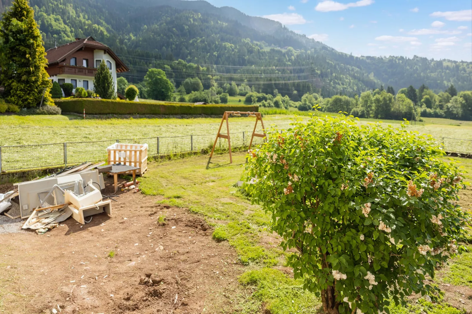 Haus Jukbichl-Uitzicht zomer