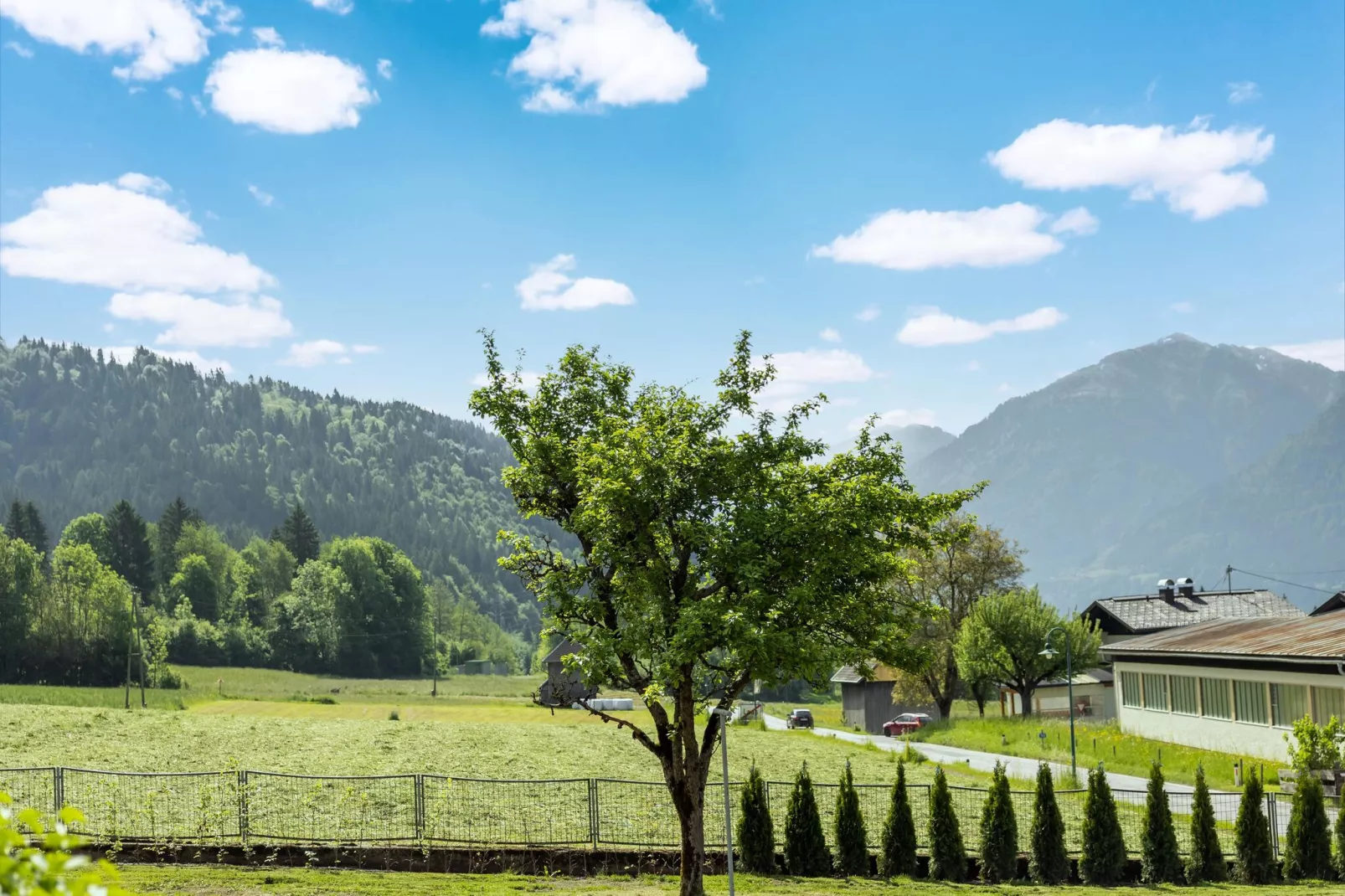 Haus Jukbichl-Gebieden zomer 1km