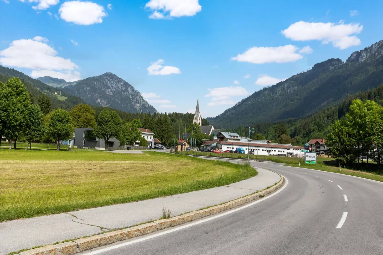 Haus Jukbichl-Gebieden zomer 1km