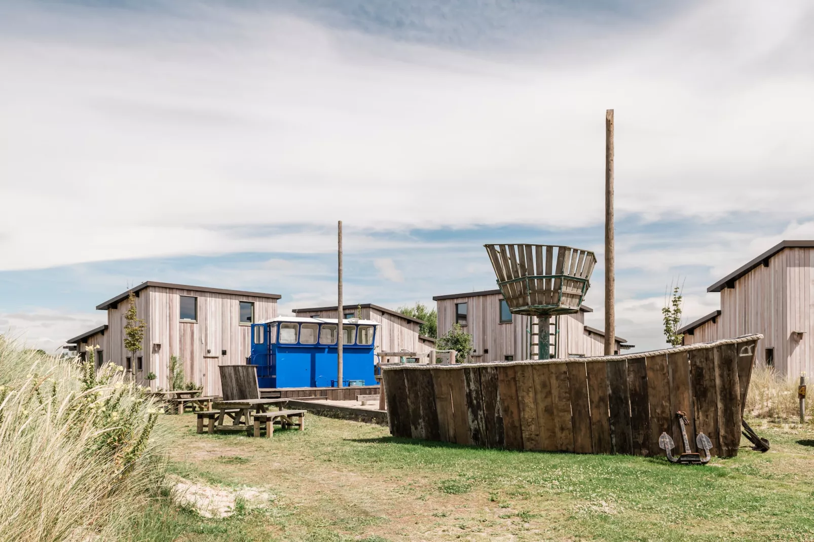 Beach Lodge Groot - Duynpark-Buitenkant zomer