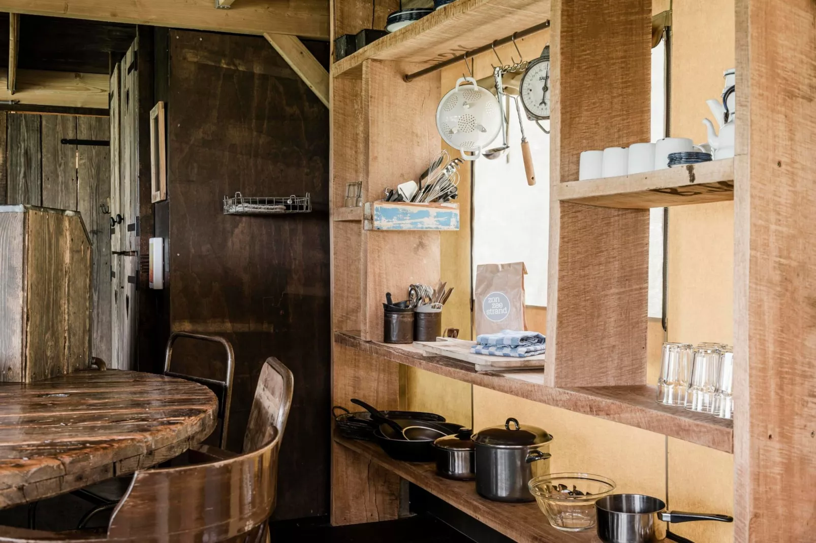 Wood Lodge Luxe - Duynpark-Keuken
