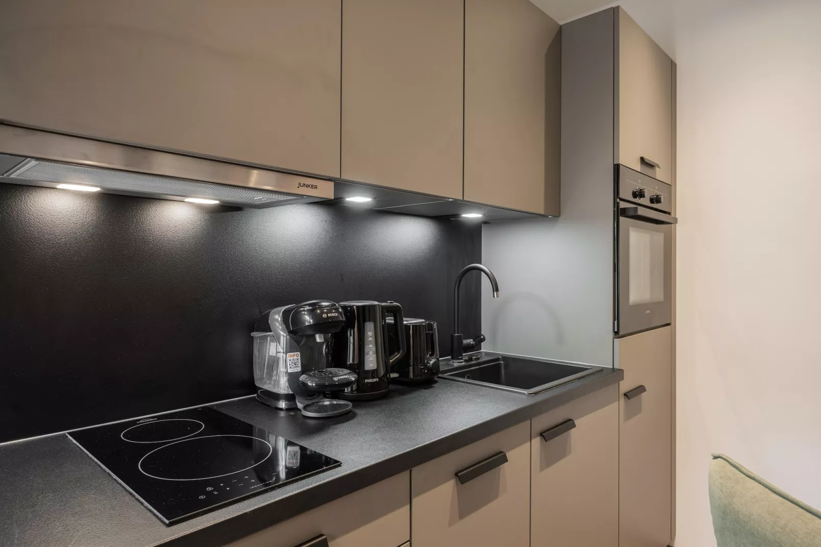 Appartements Gipfelglück 1-Keuken