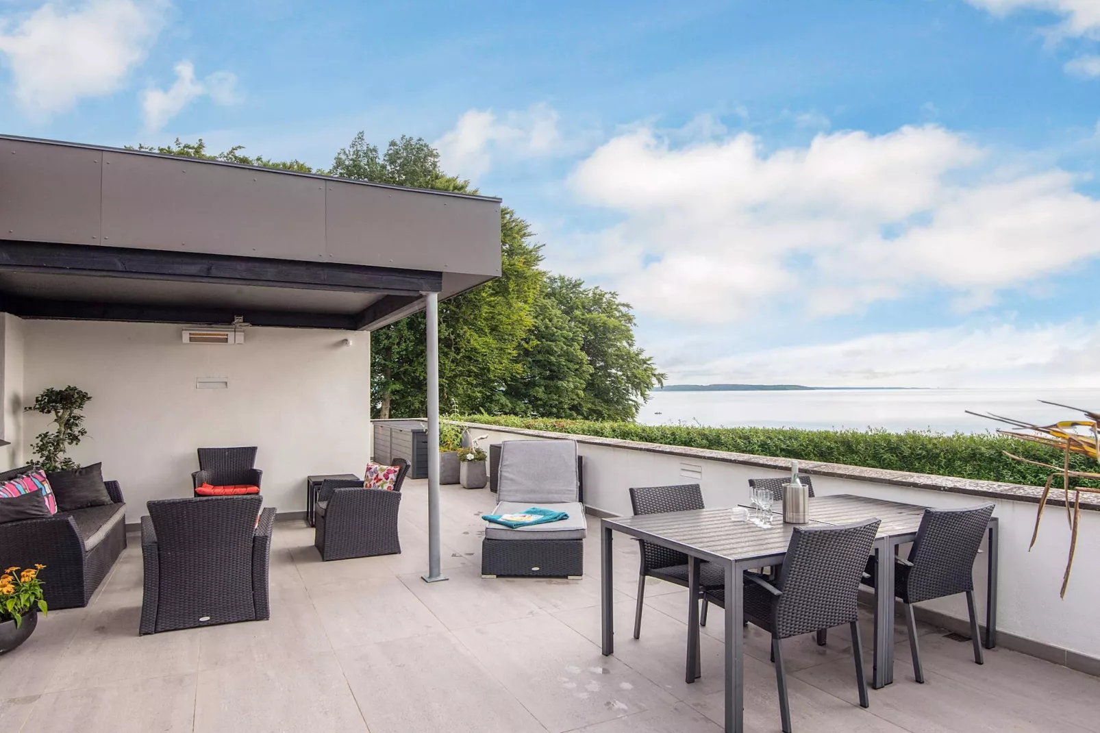 5 sterren vakantie huis in Børkop-Uitzicht